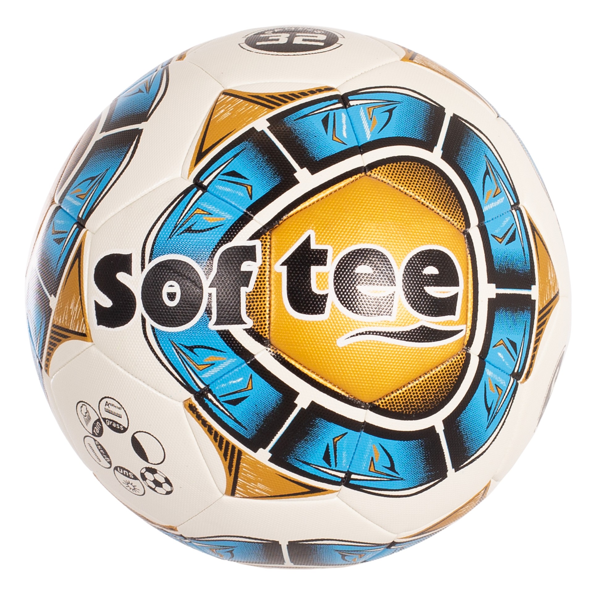 Balón Fútbol Softee Zafiro