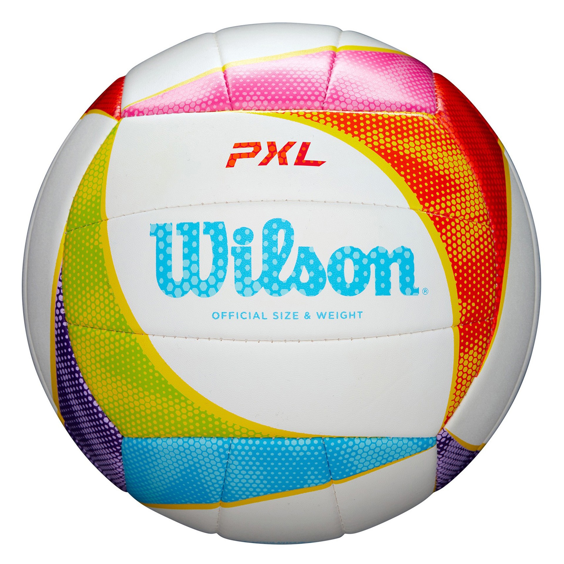 Balón Voleibol Wilson PXL VB Blanco/Rojo/Violeta