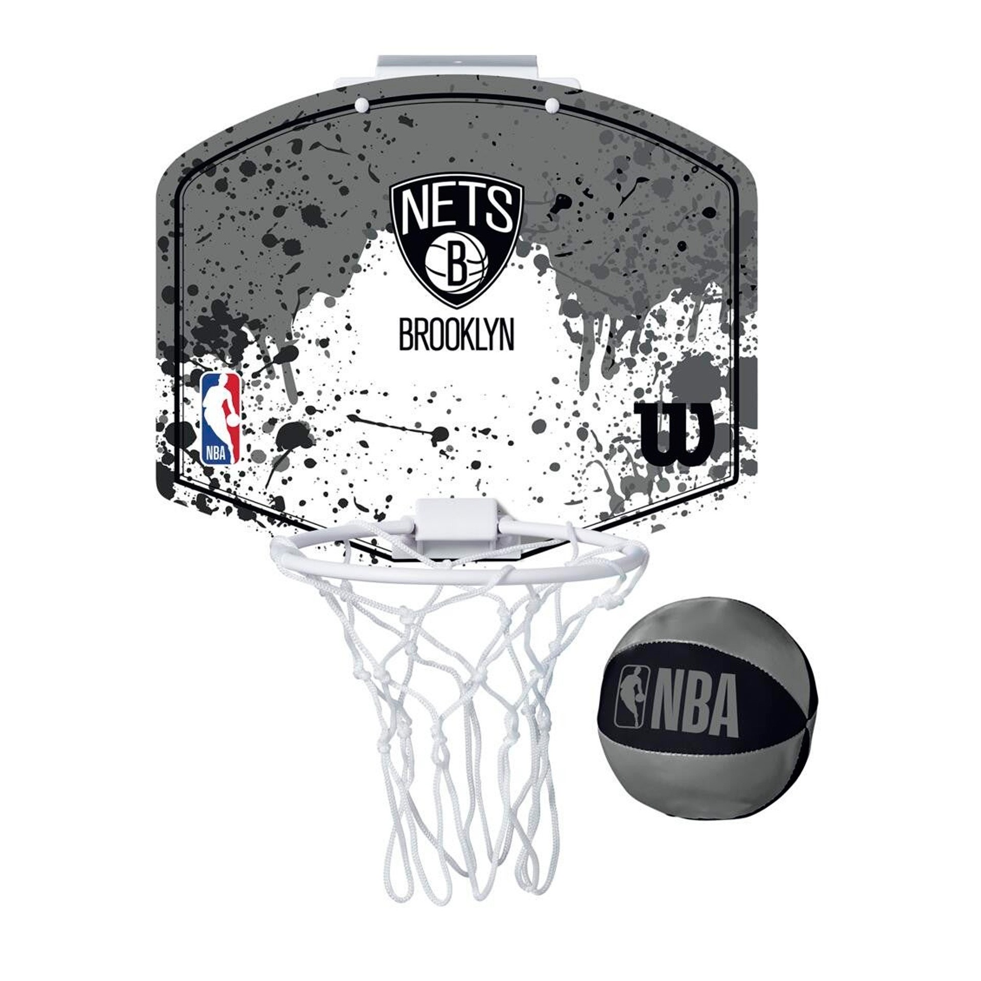 Set Minicanasta Wilson NBA Team Mini Hoop Nets