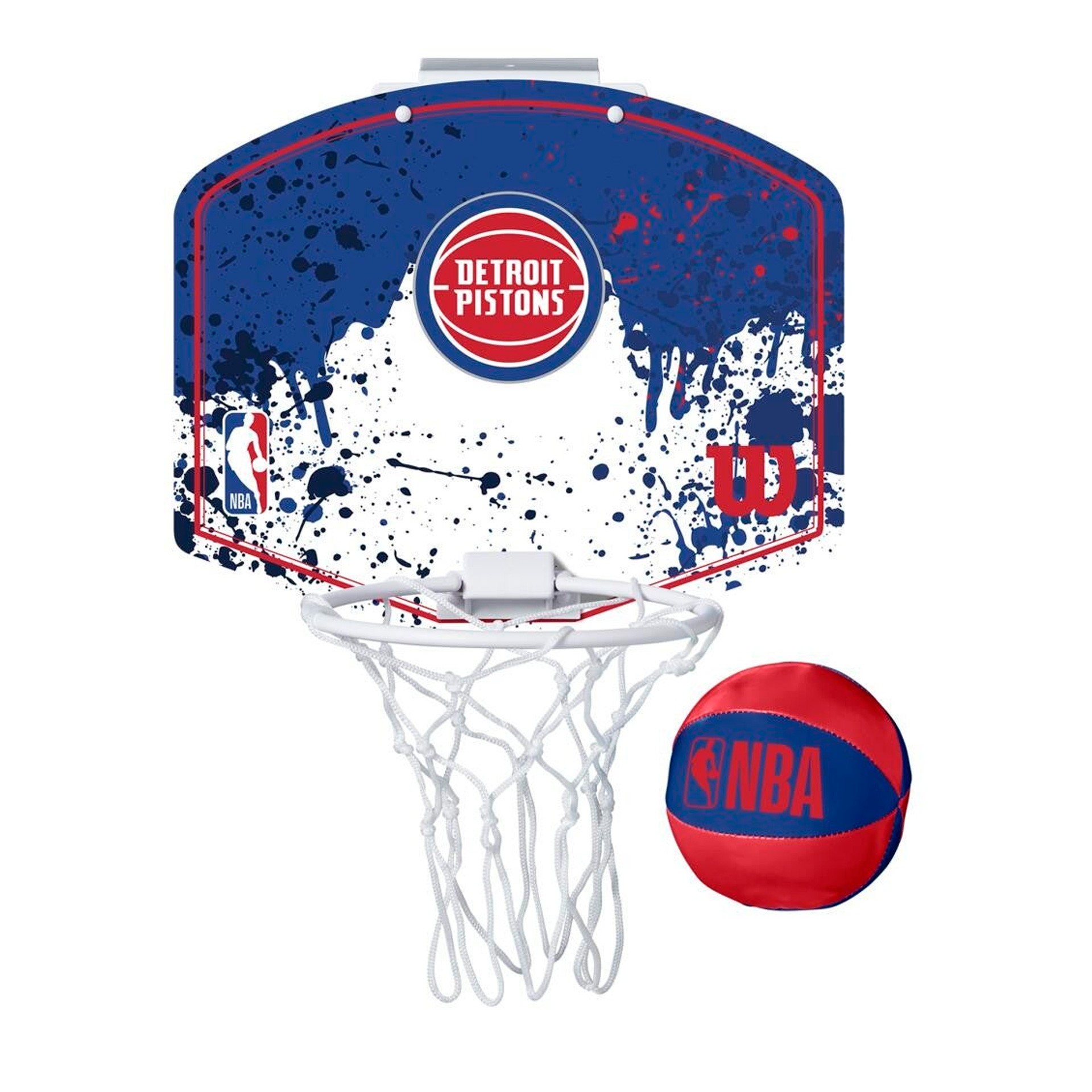 Set Minicanasta Wilson NBA Team Mini Hoop Pistons
